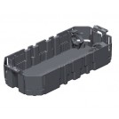 Caseta 3 modul 45 L208mm OBO